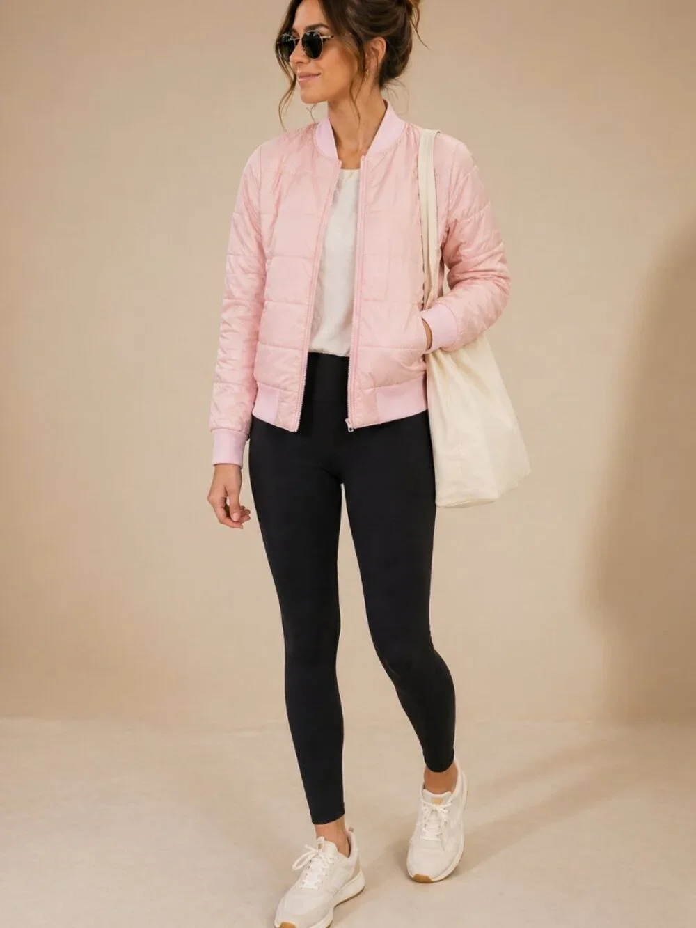 Lululemon Non-Stop Bomber Reversible Misty Pink Size 4 Primaloft - Picture 10 of 10